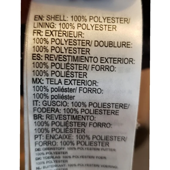 QUIKSILVER Hoodie Windbreaker XL Gray Heather/Black Full Zip Men's - Picture 6 of 6